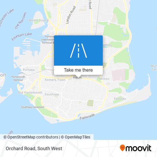 Orchard Road map