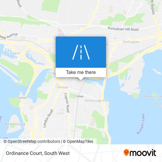 Ordinance Court map