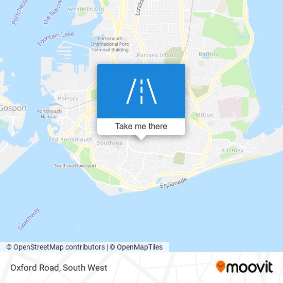 Oxford Road map