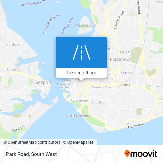 Park Road map