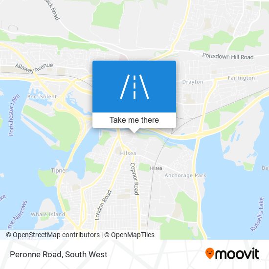 Peronne Road map