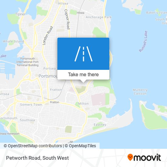Petworth Road map