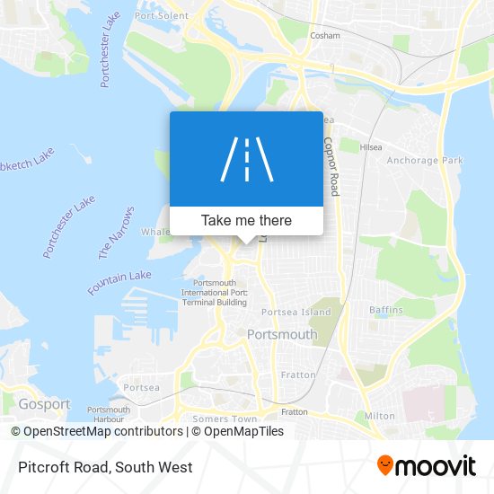 Pitcroft Road map