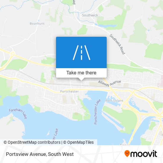 Portsview Avenue map