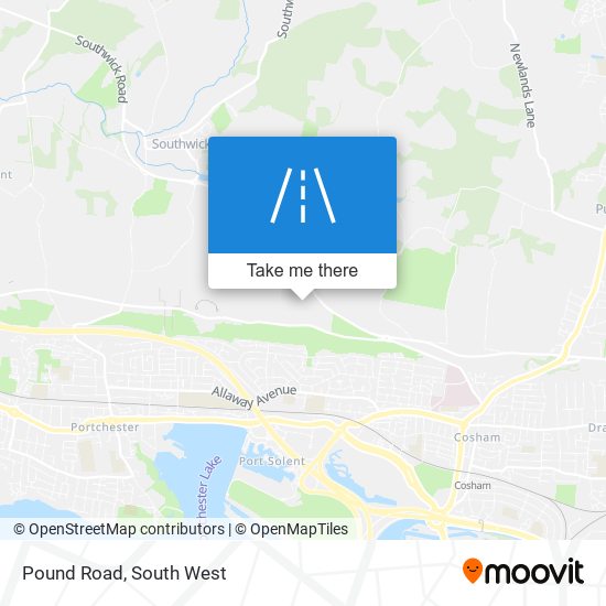 Pound Road map