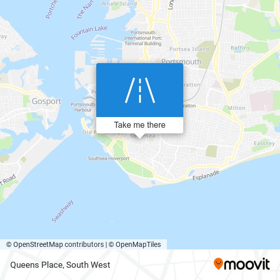 Queens Place map