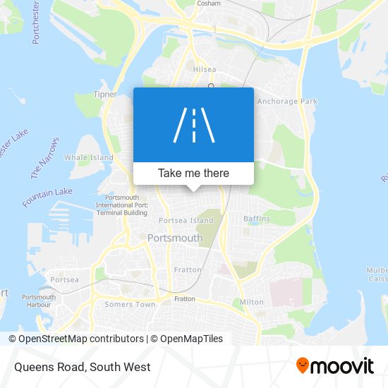 Queens Road map