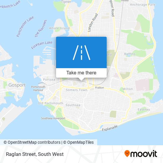 Raglan Street map