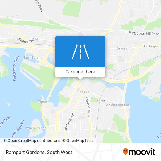 Rampart Gardens map