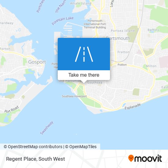 Regent Place map