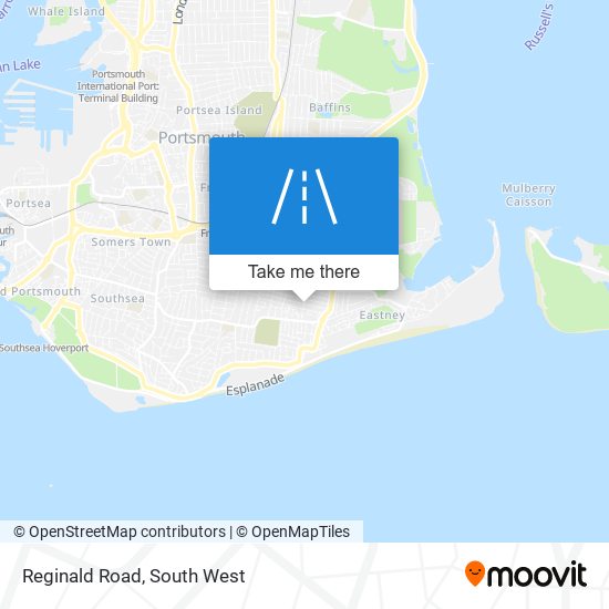Reginald Road map