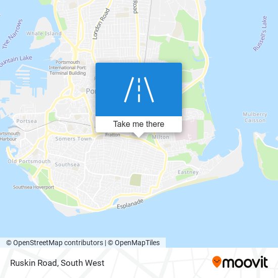 Ruskin Road map