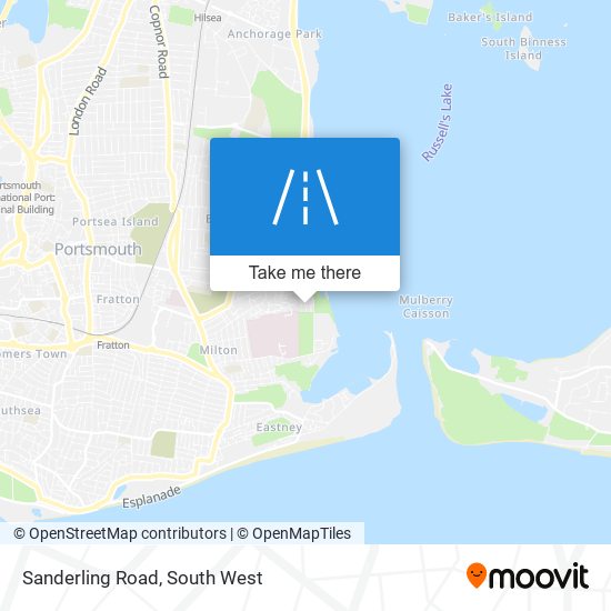 Sanderling Road map