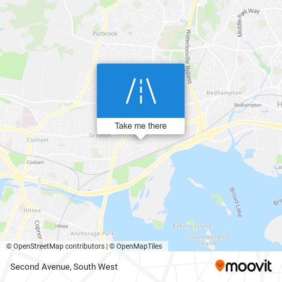 Second Avenue map