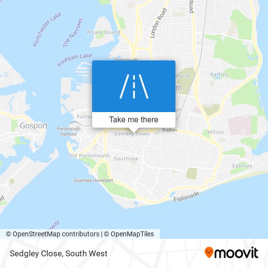 Sedgley Close map