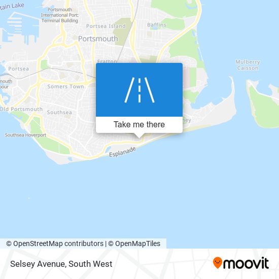 Selsey Avenue map