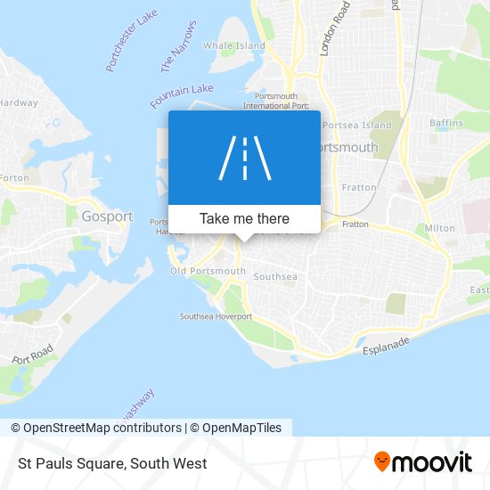 St Pauls Square map