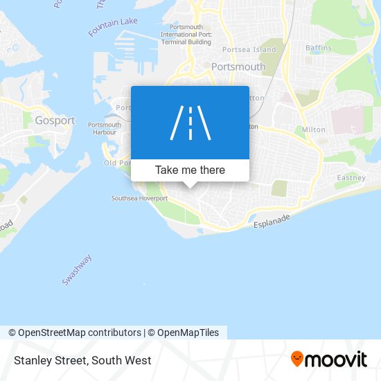 Stanley Street map