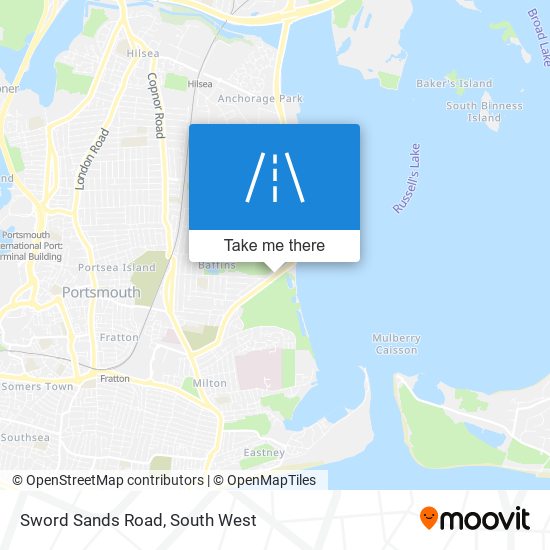 Sword Sands Road map