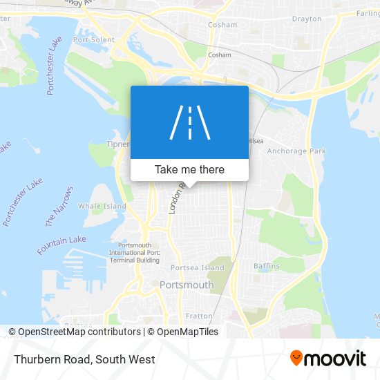 Thurbern Road map