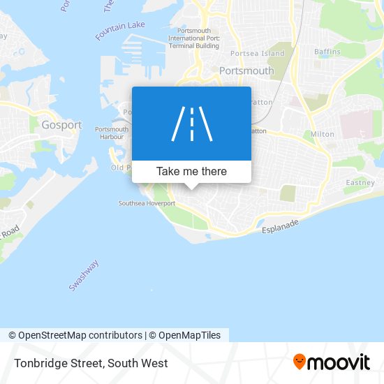 Tonbridge Street map
