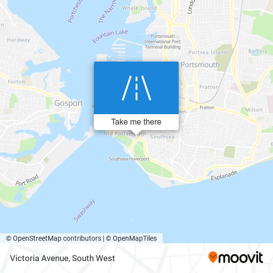Victoria Avenue map