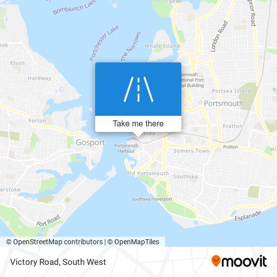 Victory Road map