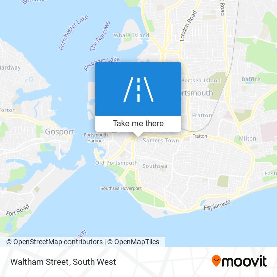 Waltham Street map