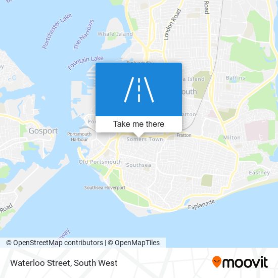Waterloo Street map