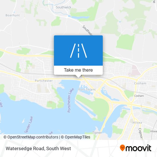 Watersedge Road map