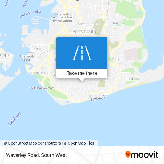 Waverley Road map