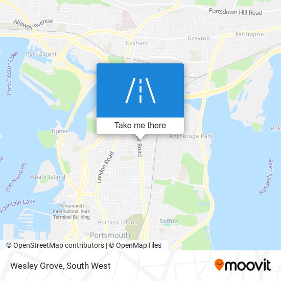 Wesley Grove map