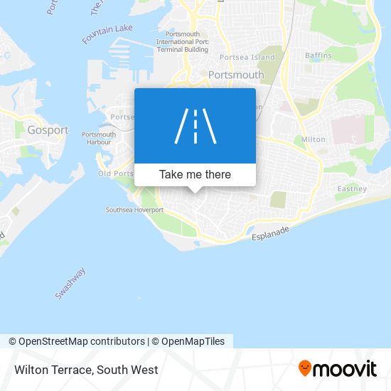 Wilton Terrace map