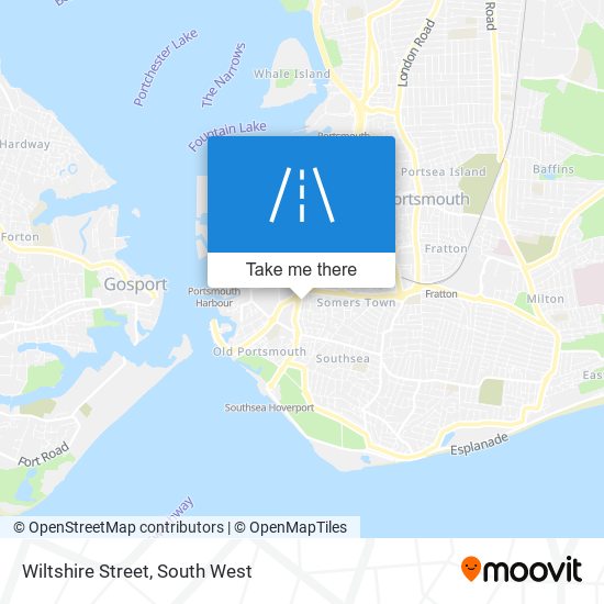 Wiltshire Street map