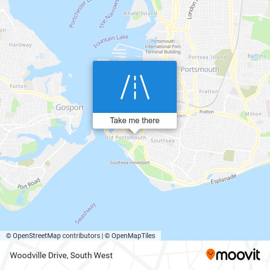 Woodville Drive map