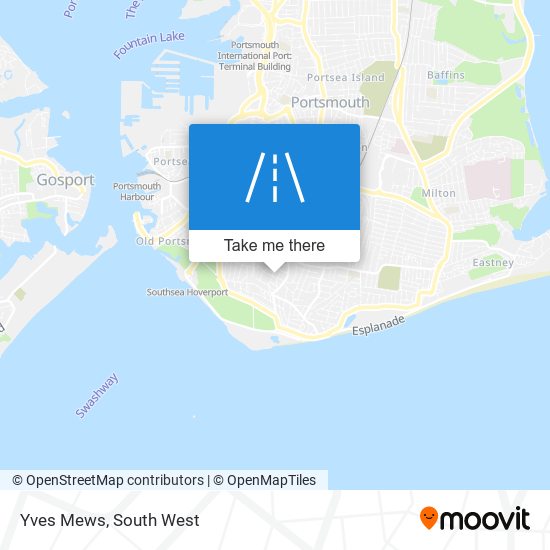 Yves Mews map