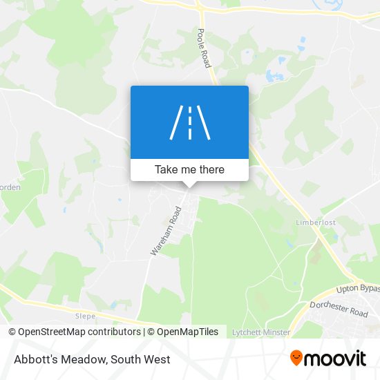 Abbott's Meadow map