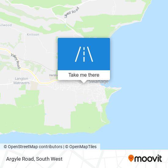 Argyle Road map