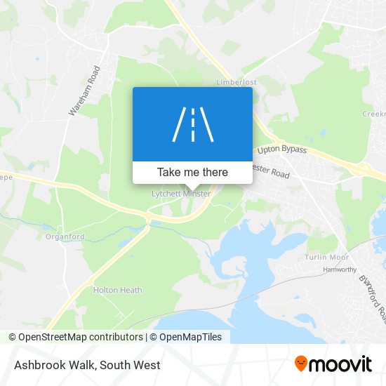 Ashbrook Walk map
