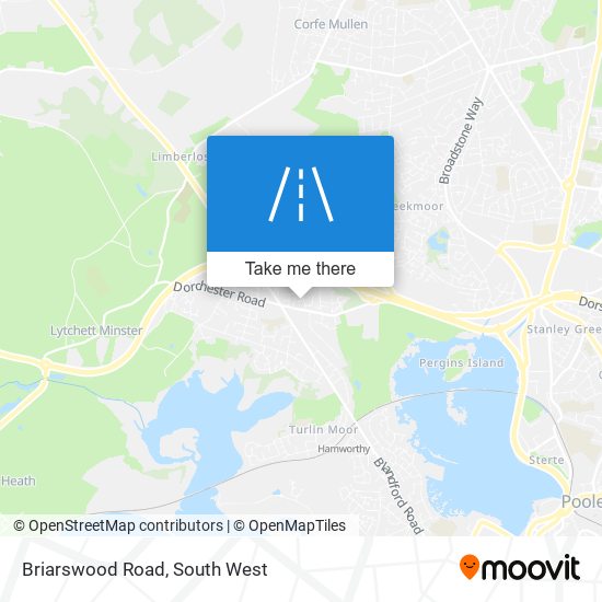 Briarswood Road map