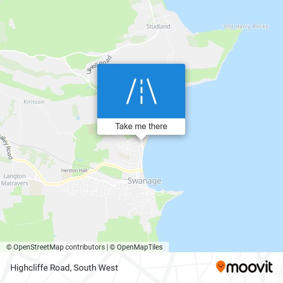 Highcliffe Road map