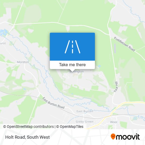 Holt Road map