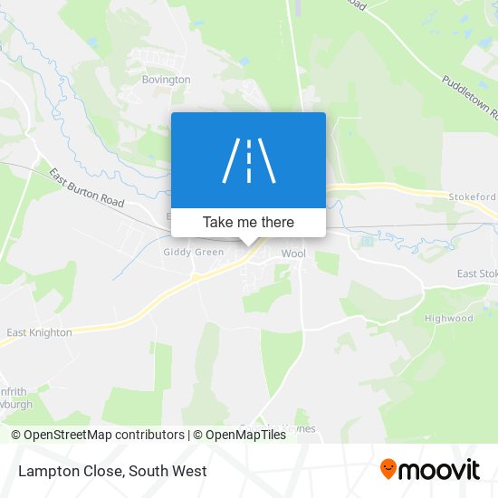 Lampton Close map