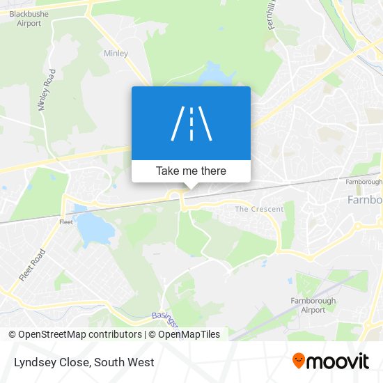 Lyndsey Close map