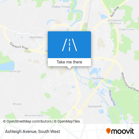 Ashleigh Avenue map