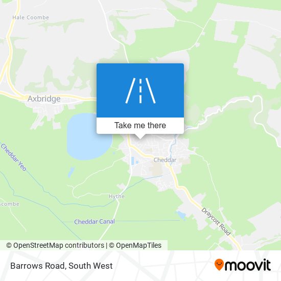 Barrows Road map