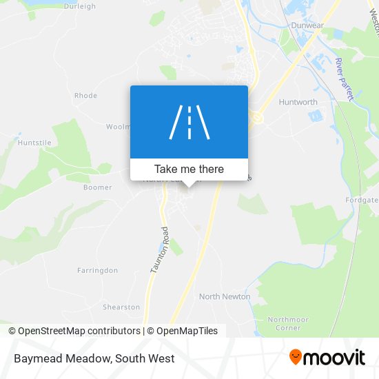 Baymead Meadow map