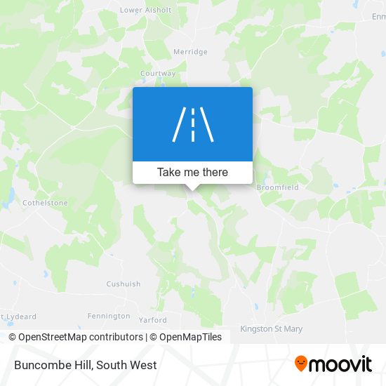 Buncombe Hill map