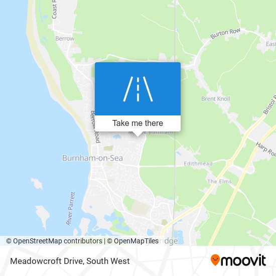 Meadowcroft Drive map