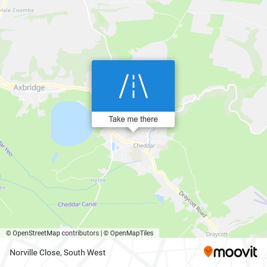 Norville Close map